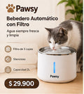 Bebedero Automático con Filtro - Pawsy